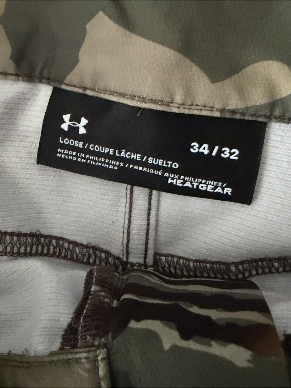 Under Armour Storm Men’s Camo Outdoor Performance Pants - Picture 3 of 8